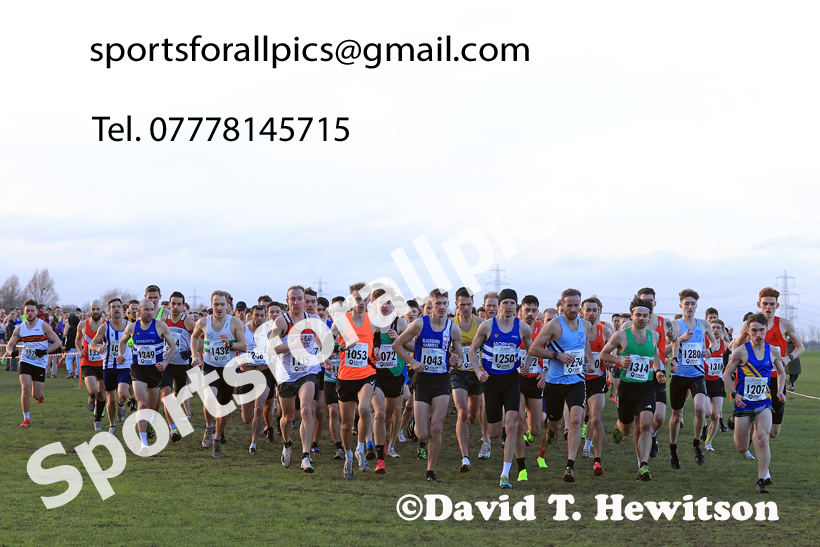 Senior Mens 2026 Northern Cross Country Champs., Pontefract Racecourse, Pontefract. Photo: David T. Hewitson/Sports for All Pics